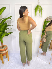 Pantalón Clasico Verde