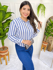 Camisa Encanto Indigo