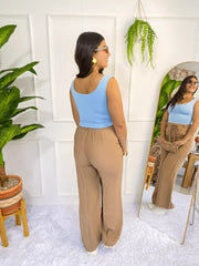 Pantalón Chalis Avellana