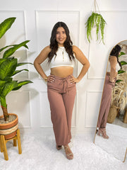 Pantalón Clasico Palo Rosa