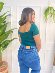 Blusa Dasha Verde Botella