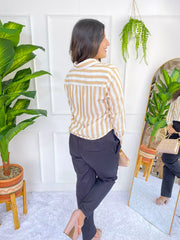 Camisa Encanto Camel