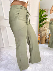 Pantalón Chalis Verde