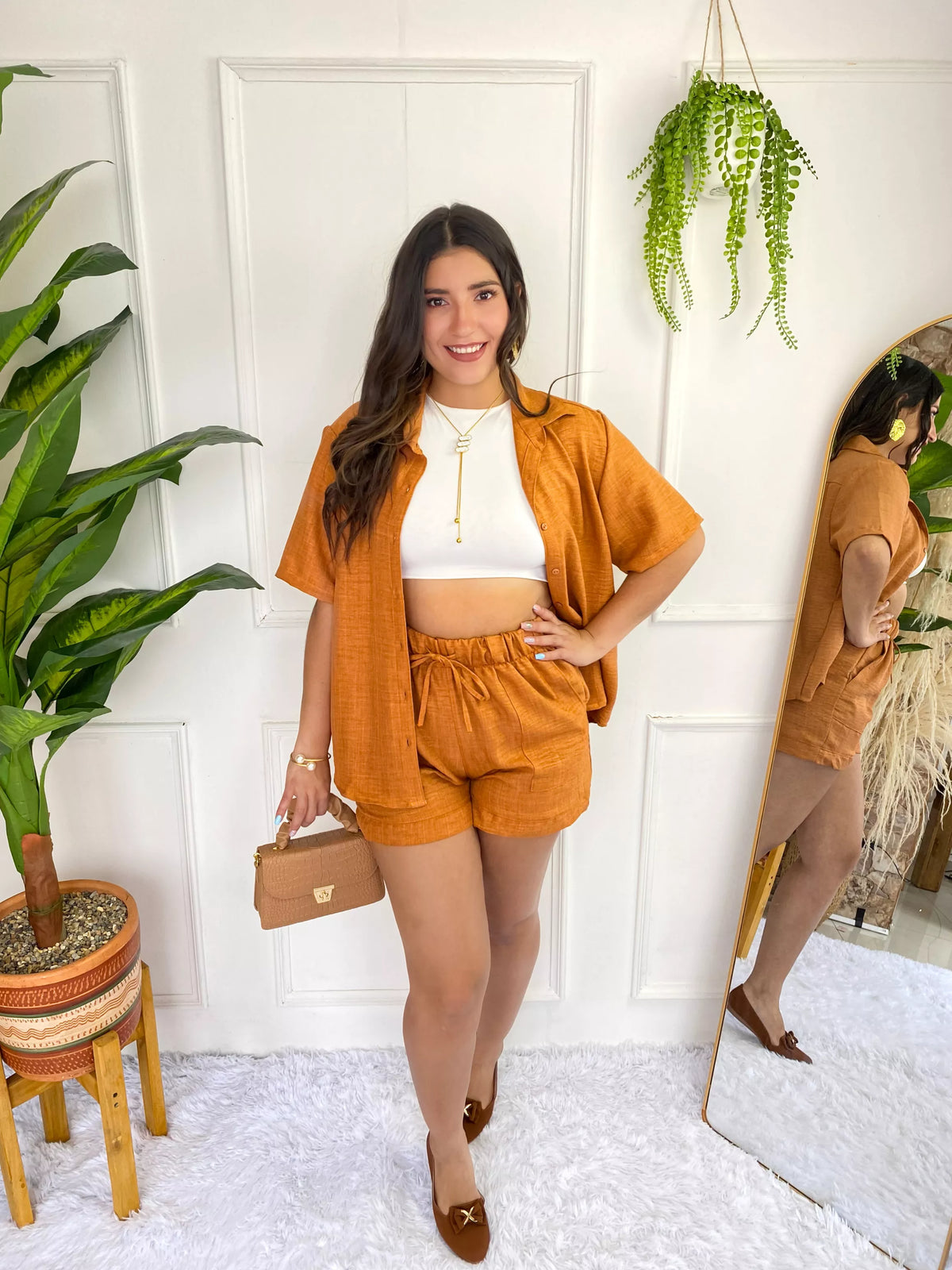 Conjunto Aurora Canela