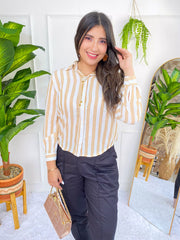 Camisa Encanto Camel