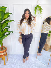 Camisa Encanto Camel