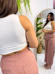 CropTop Amara Marfil