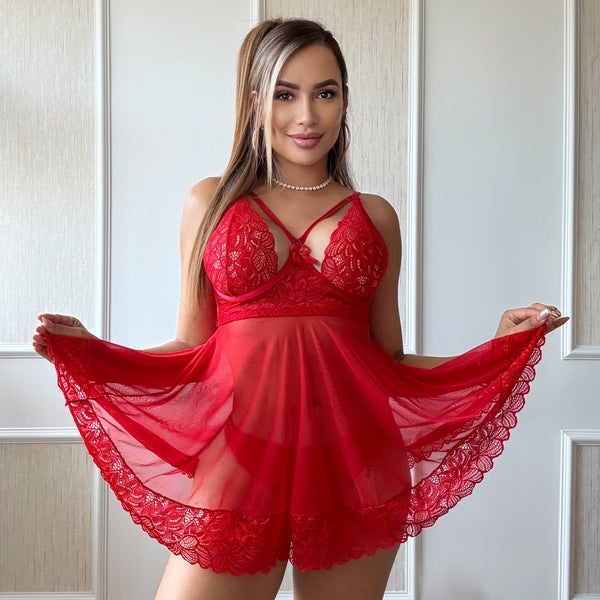 Babydoll Princess Rojo